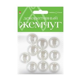 БУСИНЫ КРУГЛЫЕ ПОД ЖЕМЧУГ, Ø 20 ММ
Арт. 2-370/06