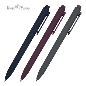 Ручка шариковая автоматическая BrunoVisconti®
0.7 мм, синий
SoftClick Original
Арт. 20-0101