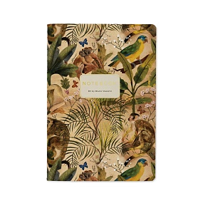 Тетрадь общая BrunoVisconti®
А5 (147 х 210 мм)
"FAUNA.ДЖУНГЛИ" 40 л., клетка
Арт. 7-40-001/181