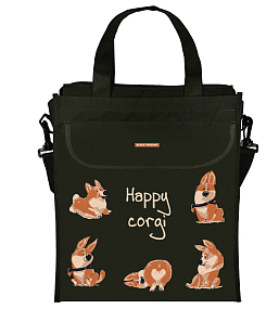 Сумка BrunoVisconti®
для доп.занятий черная 31х36 см
"ЗАБАВНЫЙ КОРГИ"
Арт. 16-001-02/03