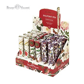 Ручка шариковая BrunoVisconti®
"DREAMWRITE. FLORA.BLOOM FLOWERS"
0.7 мм, в тубе 
Арт. 20-0264/15