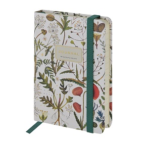 ЗАПИСНАЯ КНИЖКА "MEGAPOLIS JOURNAL" А6, 100 Л.  НА РЕЗИНКЕ "FLORA.ЛУГОВЫЕ ТРАВЫ", ЛИНЕЙКА
Арт. 3-478/16