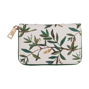 Кошелек BrunoVisconti®
 (14 х 2 х 9 см)
"FLORA.ОЛИВА"
Арт. 14-095/04