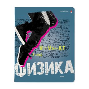 Тетрадь тематическая Альт®
А5 (165 х 203 мм)
"GENERATION" физика 48 л., клетка
Арт. 7-48-1224/01