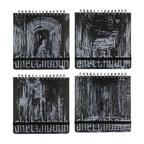 SKETCHBOOK BrunoVisconti®
200х200  мм, 80 л.
Черный 110 г, на гребне
Арт. 1-503/03
обложка в ассортименте
