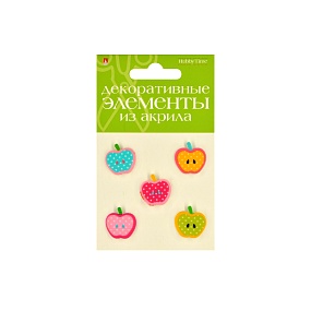 ДЕКОРАТИВНЫЕ ЭЛЕМЕНТЫ ИЗ АКРИЛА НАБОР №29 "ФРУКТЫ"
Арт. 2-336/29