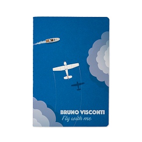 Тетрадь общая BrunoVisconti®
А5 (147 х 210 мм)
"FLY WITH ME" 40 л., клетка
Арт. 7-40-001/45