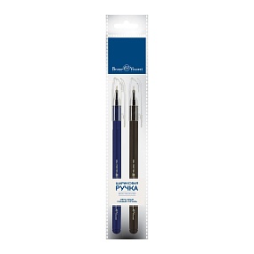 Набор BrunoVisconti®
из 2-х шариковых ручек
0.38 мм, синий, PointWrite Original
Арт. 20-0210-2