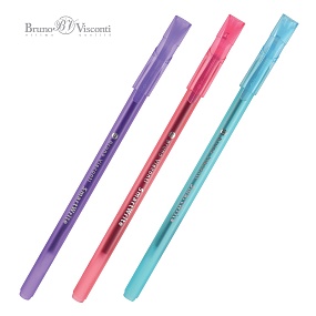 Ручка шариковая BrunoVisconti®
0.5 мм, синий
SmartWrite Creative
Арт. 20-0328/05