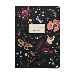 Тетрадь общая BrunoVisconti®
А5 (147 х 210 мм)
"FAUNA.БАБОЧКИ.НОЧНЫЕ ЦВЕТЫ" 40 л., клетка
Арт. 7-40-001/210
