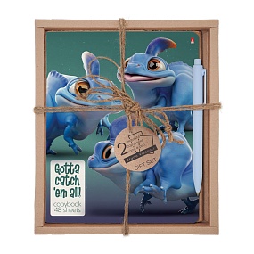 НАБОР ПОДАРОЧНЫЙ "ГЛАЗАСТИКИ. Глазастики голубые (ДВЕ ТЕТРАДИ И РУЧКА)
Арт. 7-48-1284-2/3