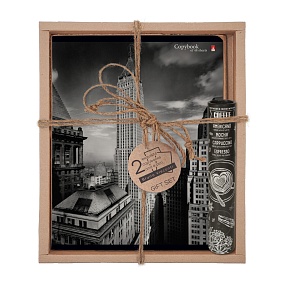 Набор подарочный "ГОРОДА. Нью-Йорк" (две тетради и ручка в тубе)
Арт. 7-48-1275-3/2