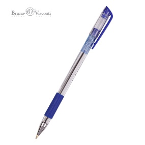 Ручка шариковая масляная BrunoVisconti®
0.7 мм, синий
UrbanWrite 
Арт. 20-0318/01