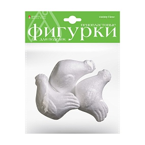 ПЕНОПЛАСТОВЫЕ ФИГУРКИ. ЦЫПЛЯТА, 70 ММ, 3 ШТ.
Арт. 2-208/21