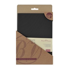 Ежедневник BrunoVisconti® недатированный
А5
"MEGAPOLIS SLIM FLEX" черный 256 стр.
Арт. 3-791/01-1