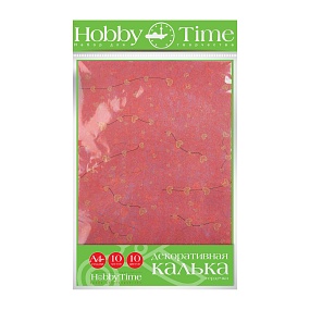 НАБОР ДЕКОРАТИВНАЯ КАЛЬКА "СЕРДЕЧКИ" А4 10л/10цв.
Арт. 11-410-287