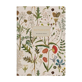Тетрадь общая BrunoVisconti®
А5 (147 х 210 мм)
"FLORA.ЛУГОВЫЕ ТРАВЫ" мультиколор 60 л., клетка
Арт. 7-60-1384/01