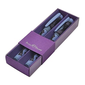 НАБОР ИЗ 2-Х РУЧЕК "FreshWrite. Boots. Синие ботинки", ШАРИКОВАЯ 0.7 ММ, СИНЯЯ (сиреневый футляр)
Арт. 20-0214/9797