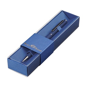 Ручка шариковая автоматическая BrunoVisconti®
"PALERMO" цвет корпуса темно-синий
0.7 мм, синий, в картонном синем футляре
Арт. 20-0250/325