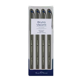 НАБОР ИЗ 4-Х РУЧЕК "DeleteWrite" СО СТИРАЕМЫМИ ЧЕРНИЛАМИ  0.5 ММ, СИНЯЯ
Арт. 20-0113-4/1