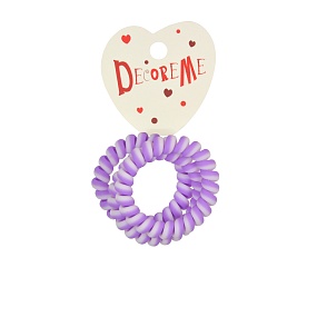 РЕЗИНКА ДЛЯ ВОЛОС СПИРАЛЬНАЯ ДВУХЦВЕТНАЯ 3 ШТ 
Арт. 2-712/229