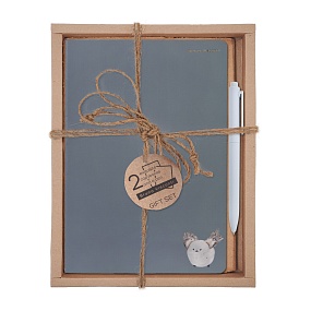 НАБОР ПОДАРОЧНЫЙ "CUTE FRIENDS.Птенчик ТОКИ" (ДВЕ ТЕТРАДИ BV И РУЧКА)
Арт. 7-40-001/191-3