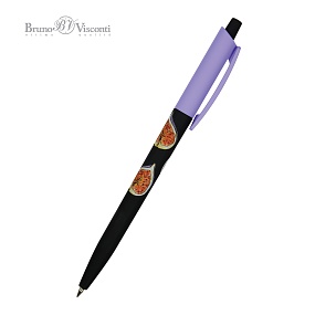 Ручка шариковая автоматическая BrunoVisconti®
0.5 мм, синий
HappyClick «FRESH & FRUITY. ИНЖИР»
Арт. 20-0241/50