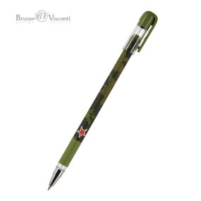 Ручка шариковая BrunoVisconti®
0.5 мм, синий
MagicWrite «МИЛИТАРИ. Хаки»
Арт. 20-0240/23