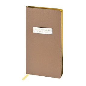 Еженедельник BrunoVisconti® недатированный
А6 (84 х 160 мм.) бежевый 64л.
Арт. 3-822/05