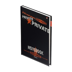 Блокнот Альт®
А6 (110 х 145 мм)
"KEEP AWAY. PRIVATE" 80л.
Арт. 3-80-005/25