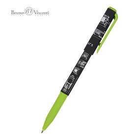 Ручка шариковая BrunoVisconti®
0.7 мм, синий
PrimeWrite «BLUEPRINT. АВТОМОБИЛЬ»
Арт. 20-0293/08