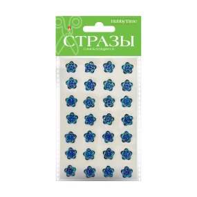 НАБОР САМОКЛЕЯЩИХСЯ СТРАЗ №107 "ЦВЕТОЧКИ", 12 ММ, 4 ЦВ.
Арт. 2-345/05