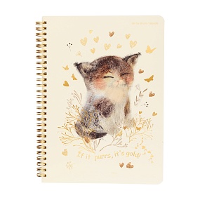 Тетрадь общая BrunoVisconti®
B5 (185 х 250 мм)
"LOVE ME.МИЛЫЙ КОТЕНОК" 60 л., клетка
Арт. 7-60-007/14