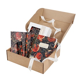 НАБОР ПОДАРОЧНЫЙ "FLORA.ГРАНАТ" 6 ПРЕДМЕТОВ, С ОТКРЫТКОЙ
Арт. 2-736/125