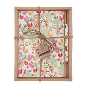 НАБОР ПОДАРОЧНЫЙ "FLORA.Летний сад" (ДВЕ ТЕТРАДИ BV И РУЧКА)
Арт. 7-40-001/166-3