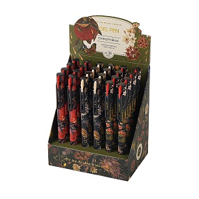 РУЧКА АВТОМАТИЧЕСКАЯ "Flora.Black night" , ГЕЛЕВАЯ , 0.38 ММ, ЧЕРНАЯ. 3 ВИДА
Арт. 20-0467