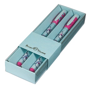 НАБОР ИЗ 2-Х РУЧЕК "HappyWrite. KAWAII ANIMALS.Щеночек"ШАРИКОВАЯ 0.5 ММ, СИНЯЯ (голубой футляр)
Арт. 20-0215/5757