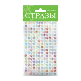 НАБОР САМОКЛЕЯЩИХСЯ СТРАЗ №81 "РАДУЖНЫЙ", 1 ЦВ.
Арт. 2-341
