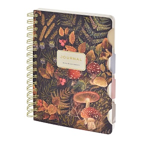 ЗАПИСНАЯ КНИЖКА "ART JOURNAL" А5,120 Л. НА ГРЕБНЕ, С РАЗДЕЛИТЕЛЯМИ"FLORA.Forest Fairy Tale"
Арт. 3-737/07