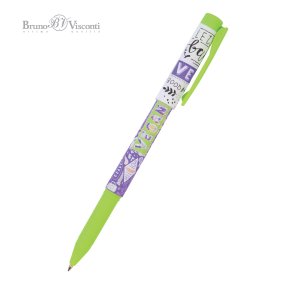 Ручка шариковая BrunoVisconti®
0.7 мм, синий
FreshWrite «VEGAN. ЧЕРНИЧНЫЙ СМУЗИ»
Арт. 20-0214/80