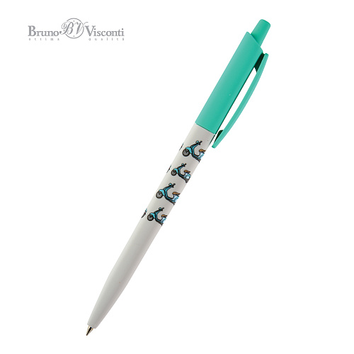 Ручкa BrunoVisconti
шариковая автоматическая, 0.5 мм, синяя
HappyClick «МОПЕДЫ»
Арт. 20-0241/19: фото #0