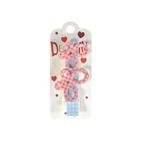 ЗАКОЛКА ДЛЯ ВОЛОС 7 СМ, 1 ШТ, 1 ВИД 
Арт. 2-719/46