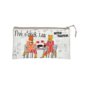 Папка на молнии BrunoVisconti
А6 (23 х 12 см)
"FIVE O'CLOCK"
Арт. 14-003/13