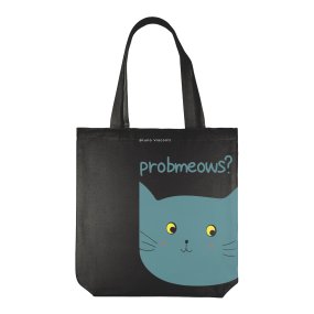 СУМКА-ШОППЕР BLACK "PROBMEOWS" 34х36 см
Арт. 16-004-02/32