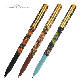 Ручка шариковая масляная BrunoVisconti®
"PRIMEWRITE"0.7 мм "FAUNA"
Арт. 20-0293/22