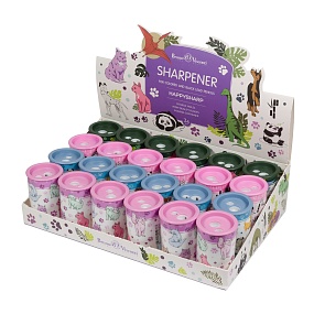 Точилка BrunoVisconti®
 (39 х 63 мм)
"HAPPYSHARP" мультиколор
Арт. 35-0011
цвет в ассортименте