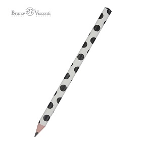 Карандаш BrunoVisconti®
чернографитовый, 4B
HappyGraphix Jumbo "Black polka dots"
Арт. 21-0062/29
