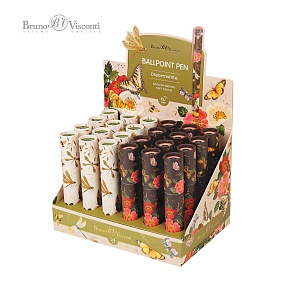 Ручка шариковая BrunoVisconti®
"DREAMWRITE" 
0.7 мм, в тубе "FAUNA.Бабочки"
Арт. 20-0264/26