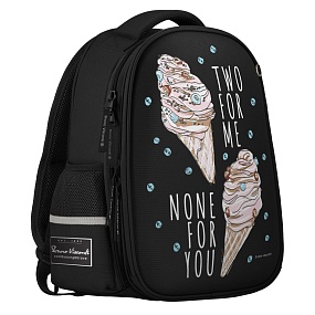 Рюкзак BrunoVisconti®
облегченная капсула
черный  с эргономичной спинкой
«МОРОЖЕНОЕ»
Арт. 12-001-171/01