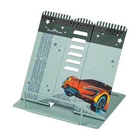 ПОДСТАВКА ДЛЯ КНИГ, МЕТАЛЛИЧЕСКАЯ "FUN,Машина" с  регулируемым наклоном (15,2х15,2 см)
Арт. 24-0023